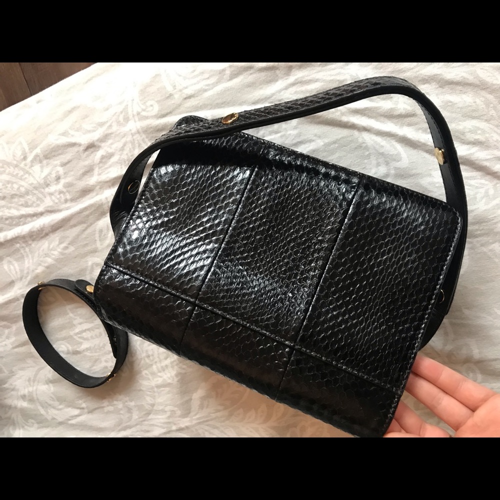 Marni Trunk Shoulder Bag In Python Leather - image 2